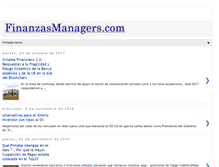 Tablet Screenshot of finanzasmanagers.com